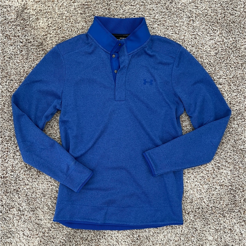 Men’s Under Armour 1/4 Button-up Pullover - Size M